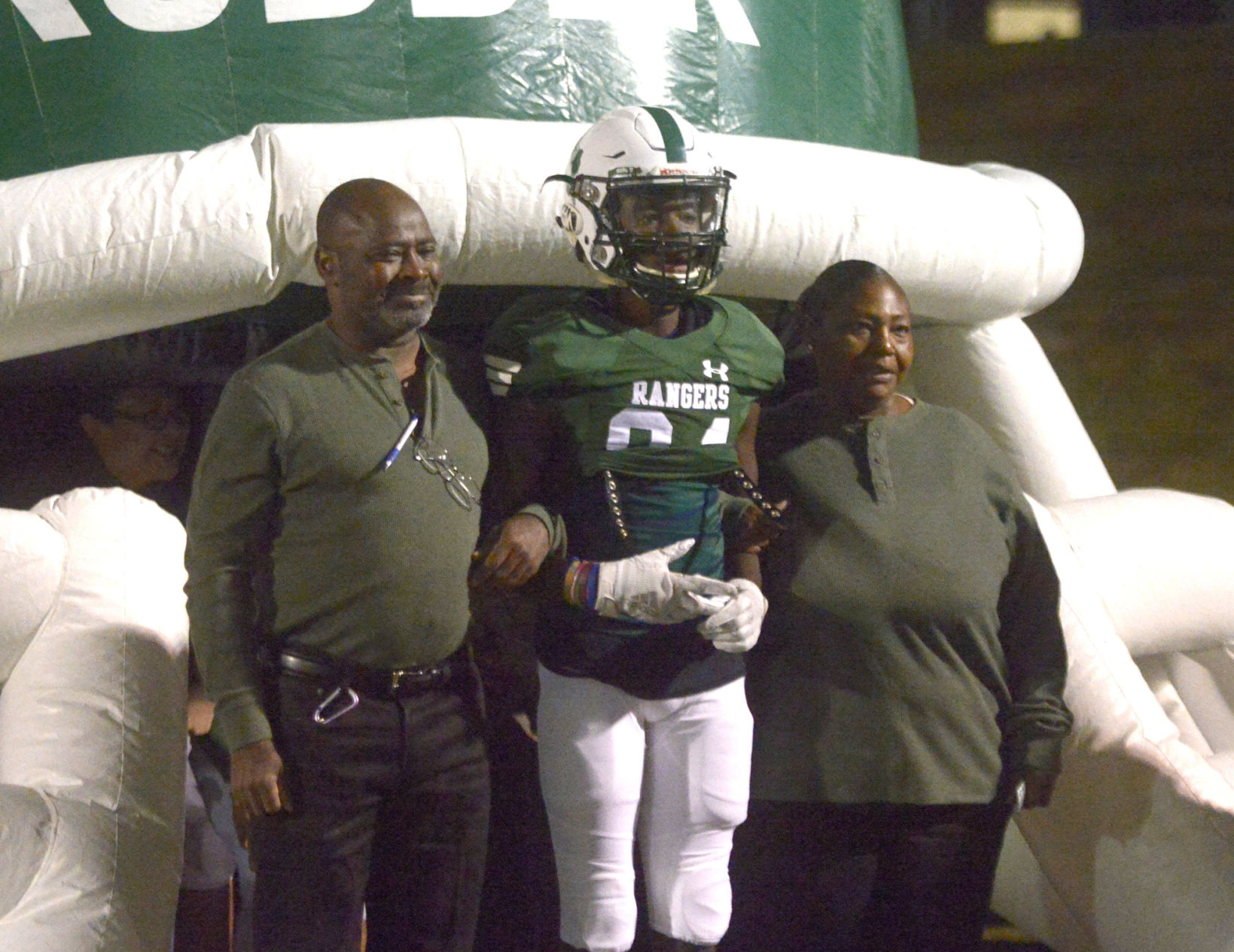 Rudder High School senior night 2019